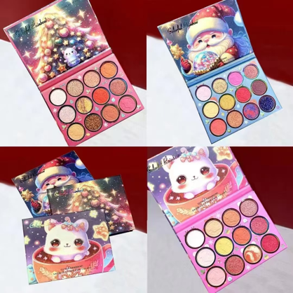 Small Holiday Palette Cosmetic Eyeshadow Palettes