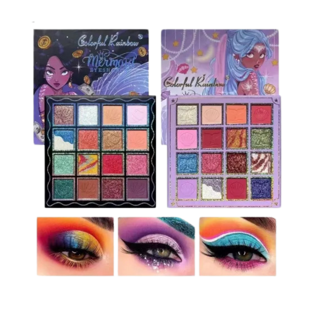 Mermaid Eyeshadow Palettes