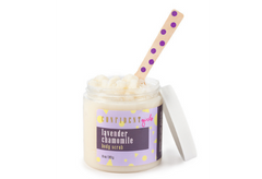 Organic Lavender Chamomile Whipped Sugar Scrub with Pumpkin Seed Oil Confident Girls